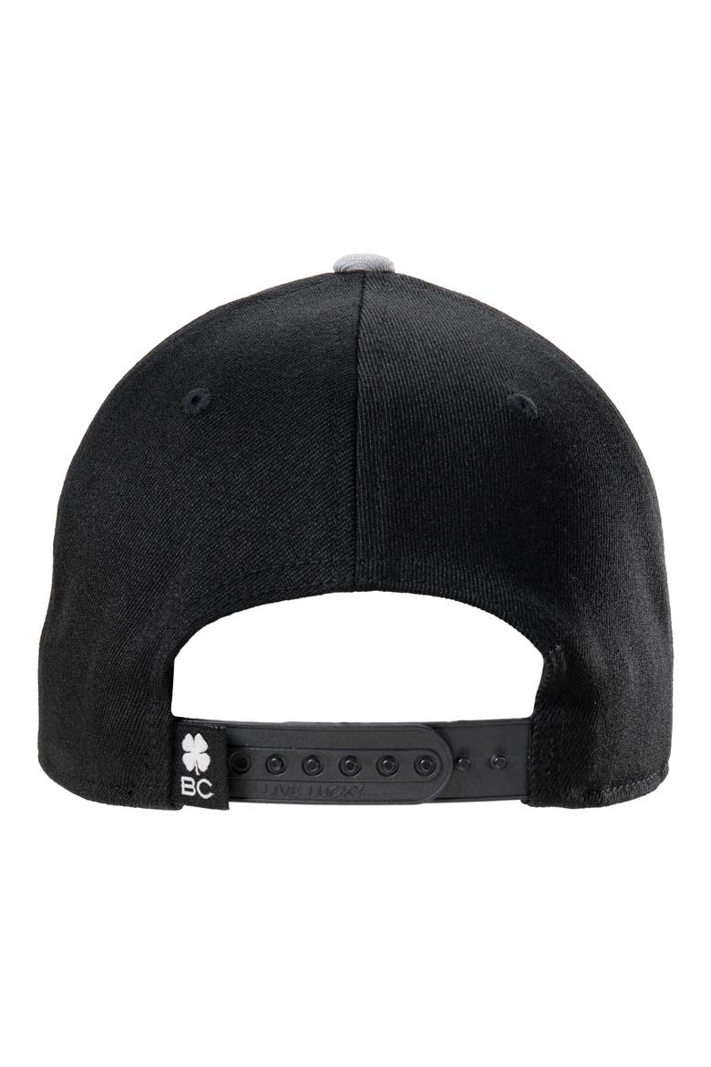 Balance of Opposites Baseball Cap, Alternate, color, BLACK
