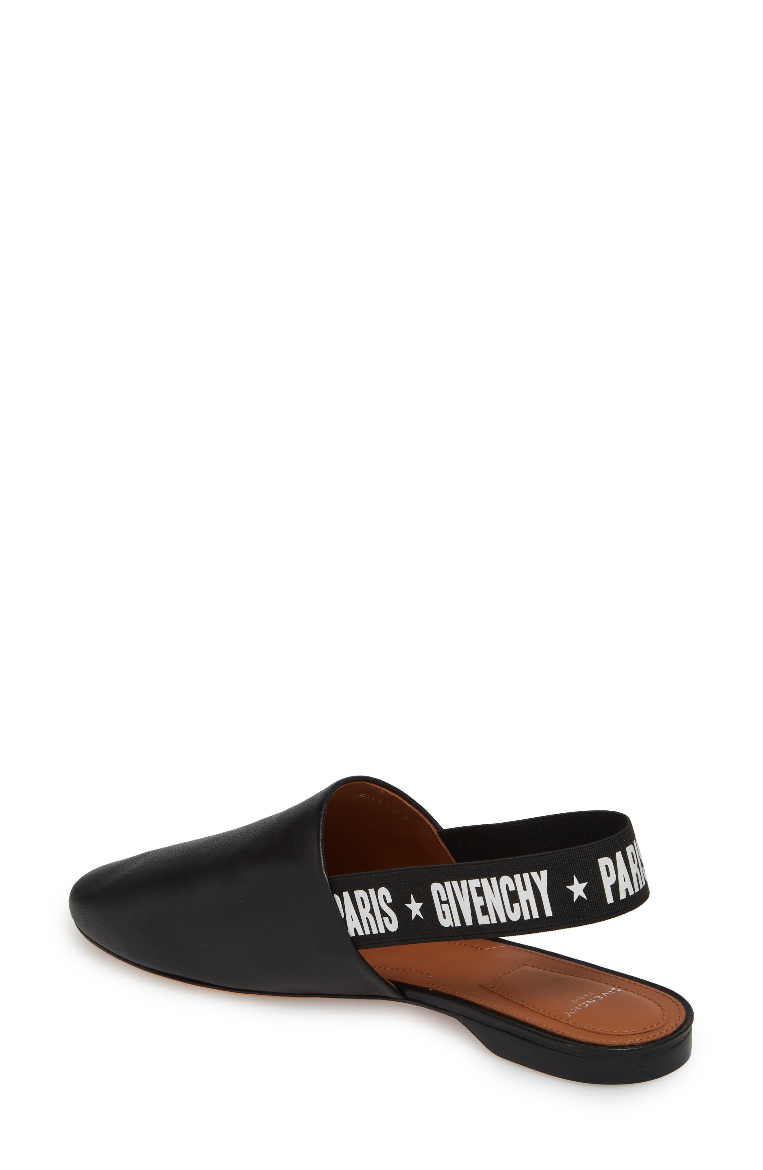 Givenchy Rivington Logo Slingback Mule, Alternate, color, 