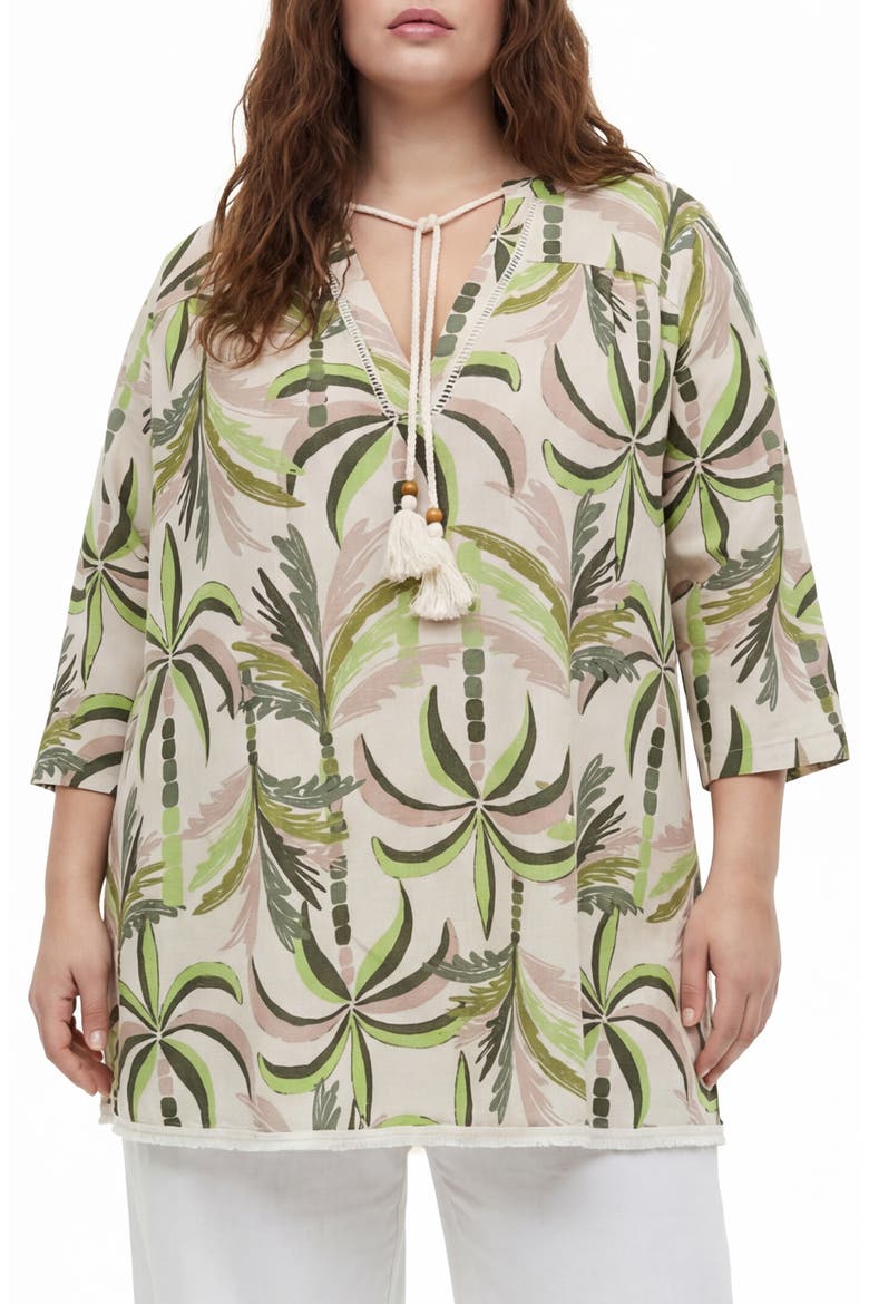 Tropic Top, Main, color, JAMAICA PALM