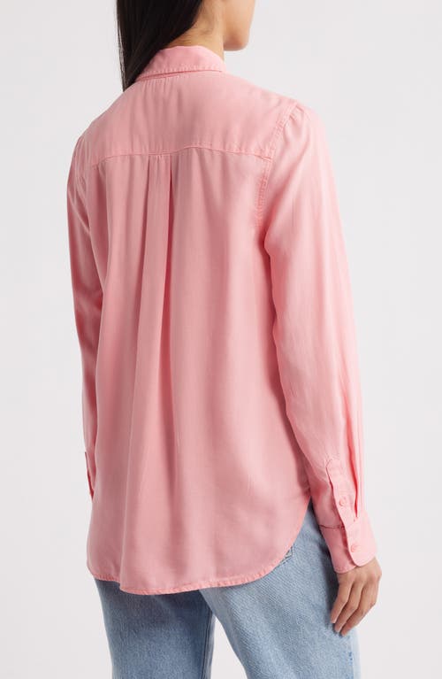 Caslonr Caslon(r) Pocket Button-up Shirt In Pink Geranium