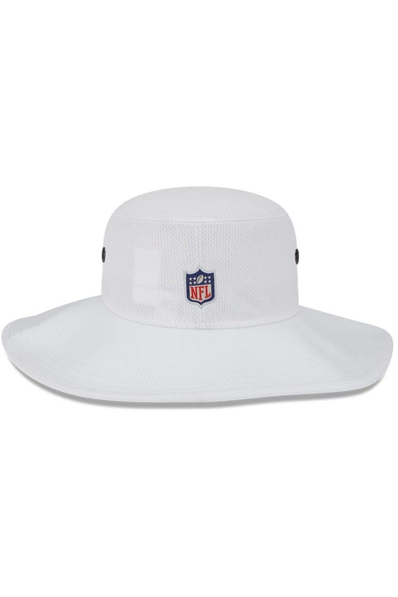 Men's New Era White Dallas Cowboys 2023 NFL Training Camp Panama Bucket Hat, Alternate, color, White