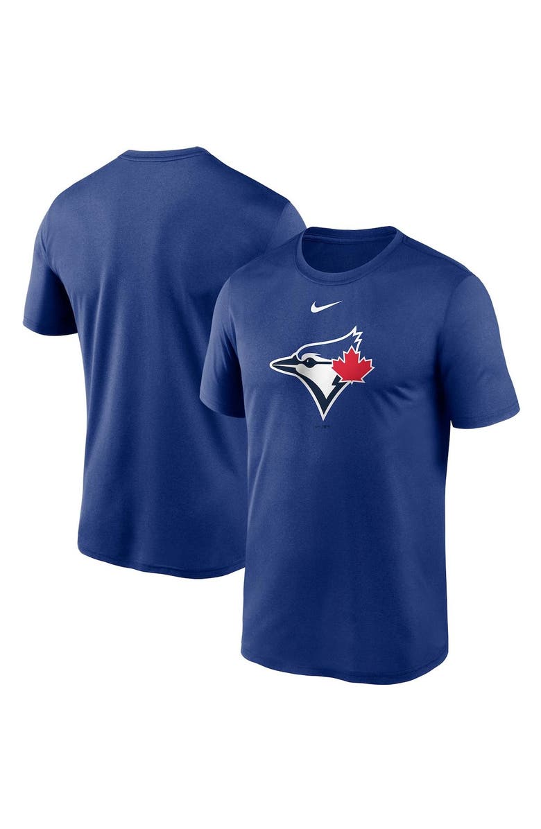 Nike Men's Nike Royal Toronto Blue Jays Large Logo Legend Performance T-Shirt, Main, color, 