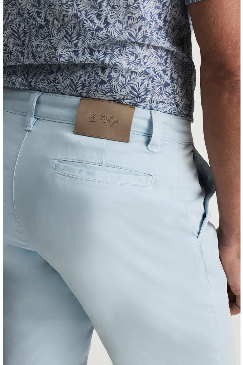 Arizona Slim Fit Flat Front Chino Shorts, Alternate, color, BREEZE TWILL