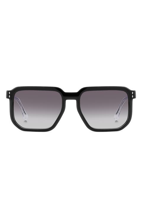 55mm Square Sunglasses