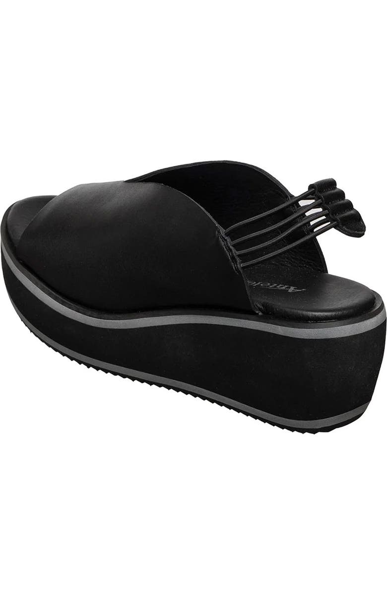 ANTELOPE Fiana Slingback Wedge Sandal, Alternate, color, Black