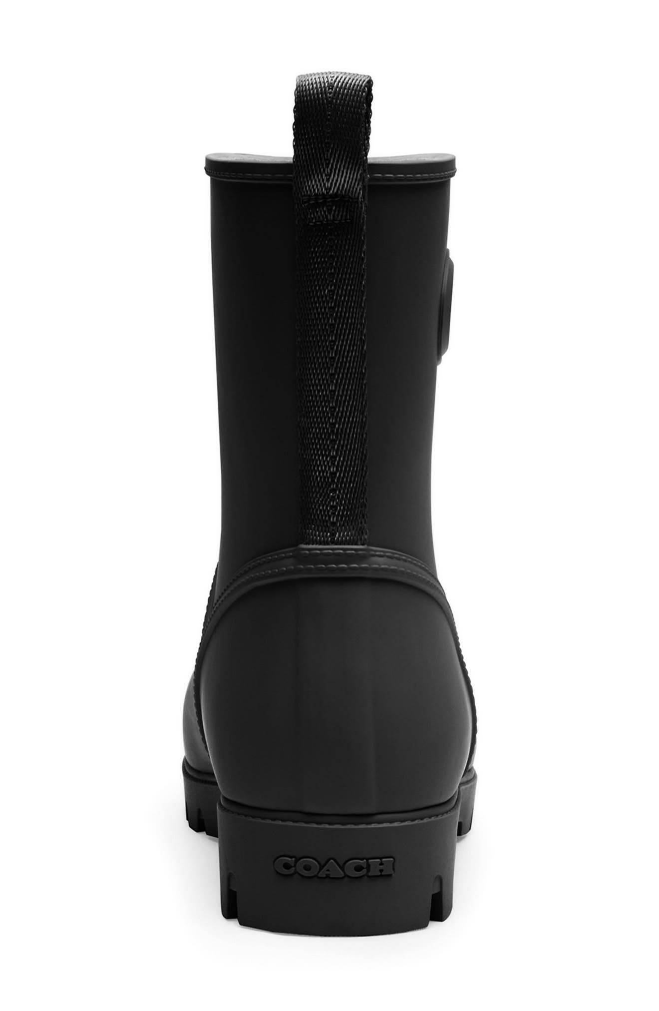 COACH Ryder Rain Boot, Alternate, color, 