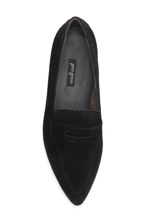 Paul Green Penny Loafer In Black