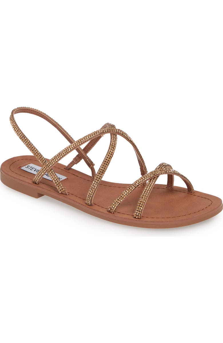 Steve Madden Rita Embellished Strappy Sandal, Main, color,