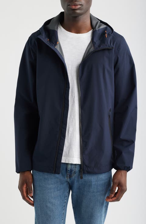 Drop Hooded Rain Jacket