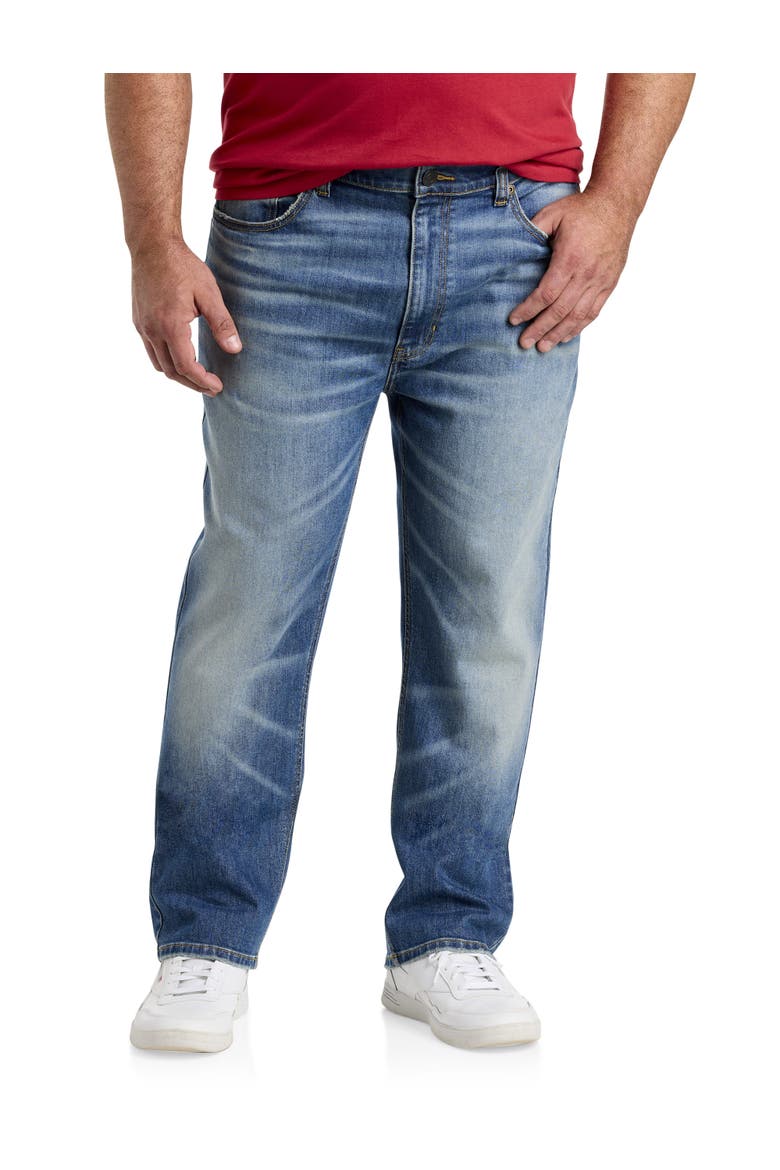 Big & Tall Athletic-Fit Legacy Jeans, Main, color, LEGACY