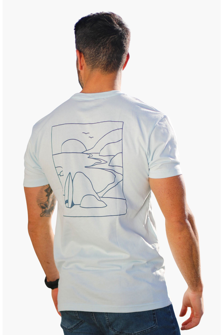 Pfeiffer Tee Shirt, Alternate, color, Light Blue