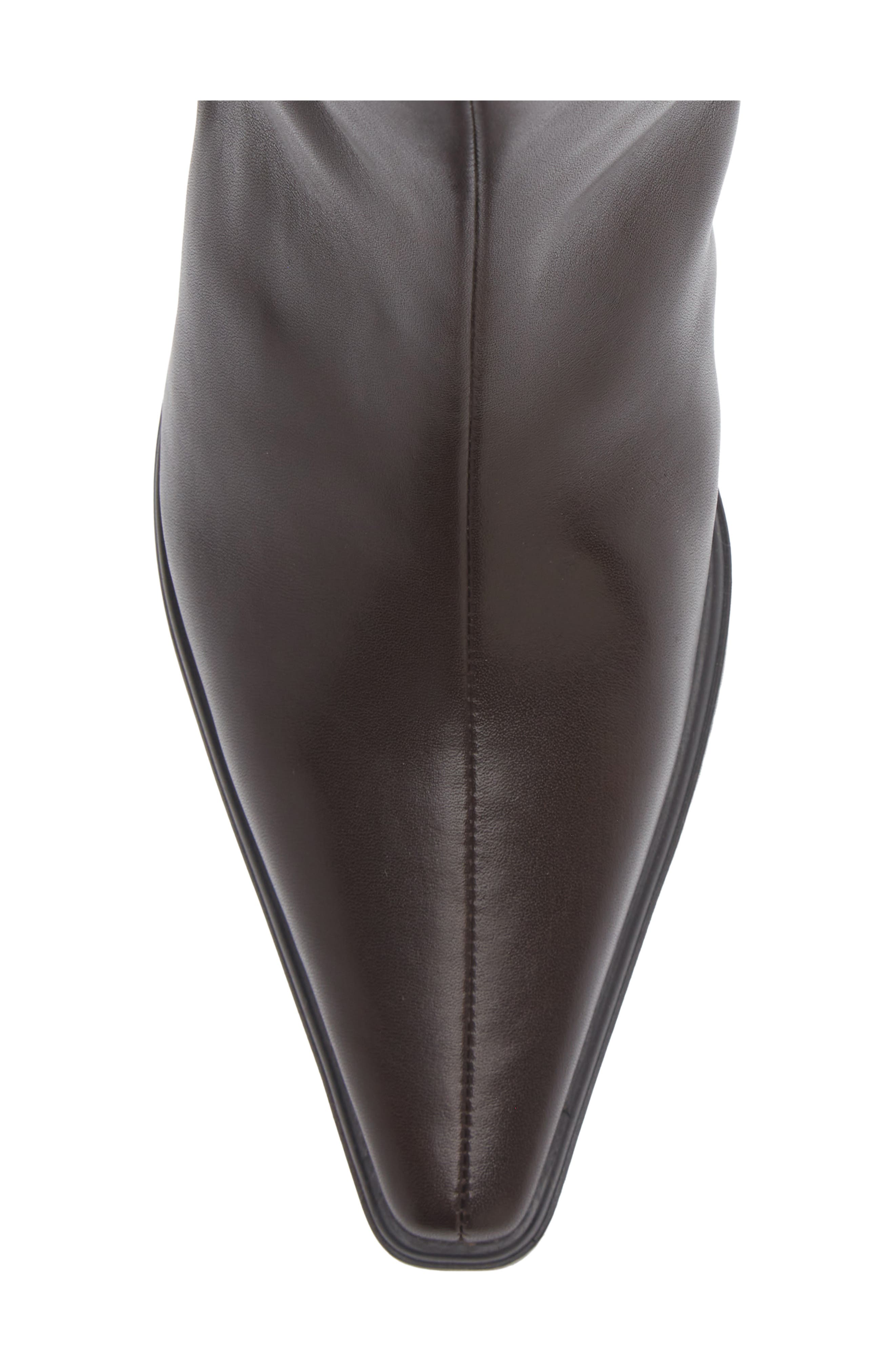 Giselle Pointed Toe Bootie, Alternate, color, CHOCOLATE