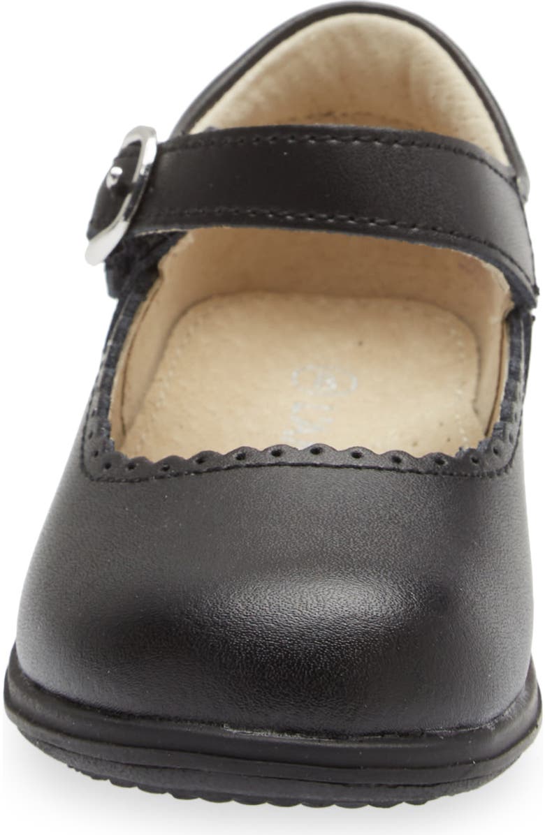 L'AMOUR Kids' Chloe Scalloped Mary Jane, Alternate, color, Black