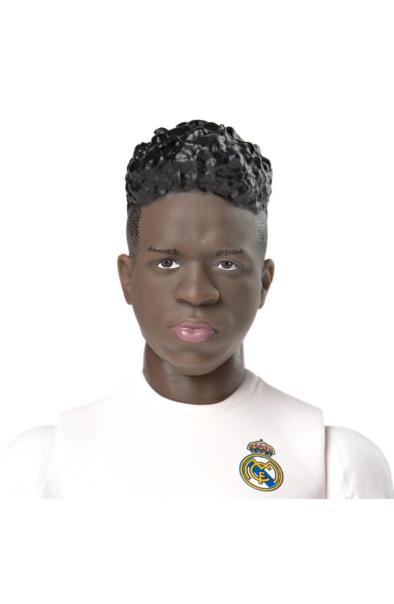 Banbo Toys SOCKERS Real Madrid CF Vinicius Junior 8" Collectible Soccer Action Figure, Alternate, color, White