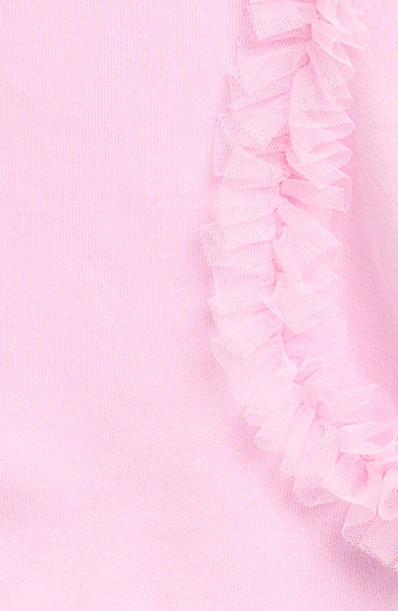 Habitual Kids Ruffle Pullover & Knit Jeans Set, Alternate, color, Light Pink