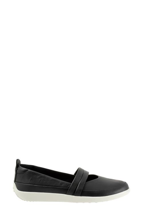 Softwalk ® Devon Mary Jane Flat In Black