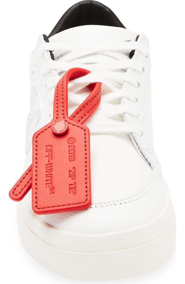 Off-White New Low Vulcanized Calf Leather Sneaker, Alternate, color,