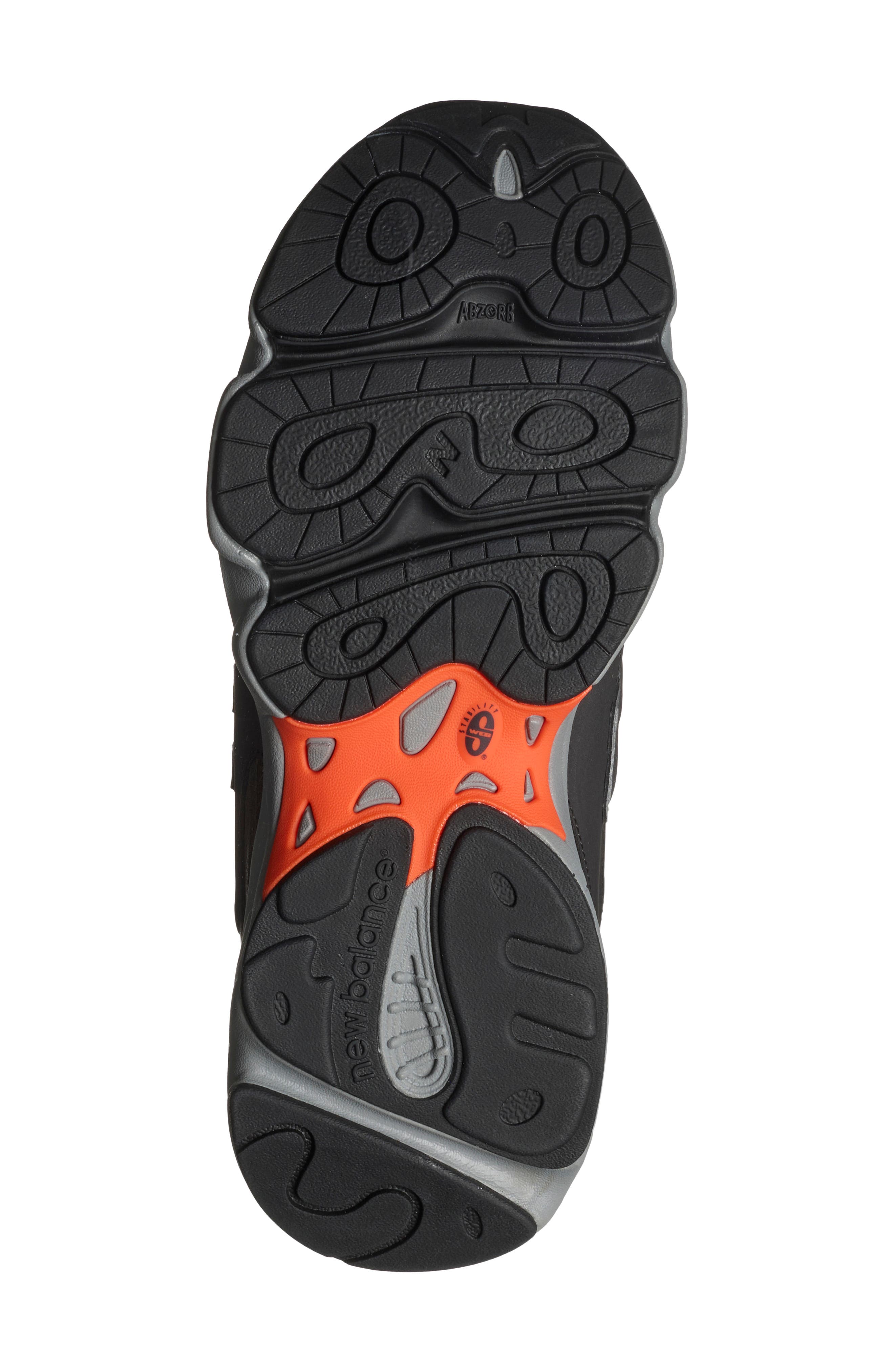 Kids' 1000 Lace Sneaker, Alternate, color, SILVER METALLIC/ TANGERINE