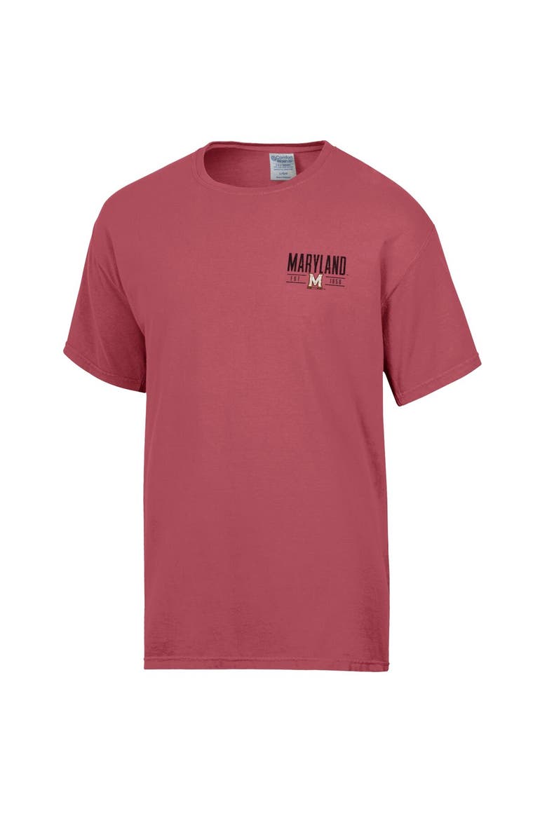 Men's ComfortWash  Red Maryland Terrapins Big Name T-Shirt, Alternate, color, Red