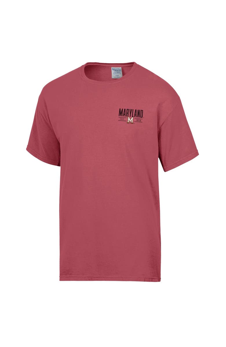 ComfortWash Men's ComfortWash Red Maryland Terrapins Big Name T-Shirt, Alternate, color, Red
