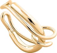 PIERETTI Colette twisted statement ear cuff