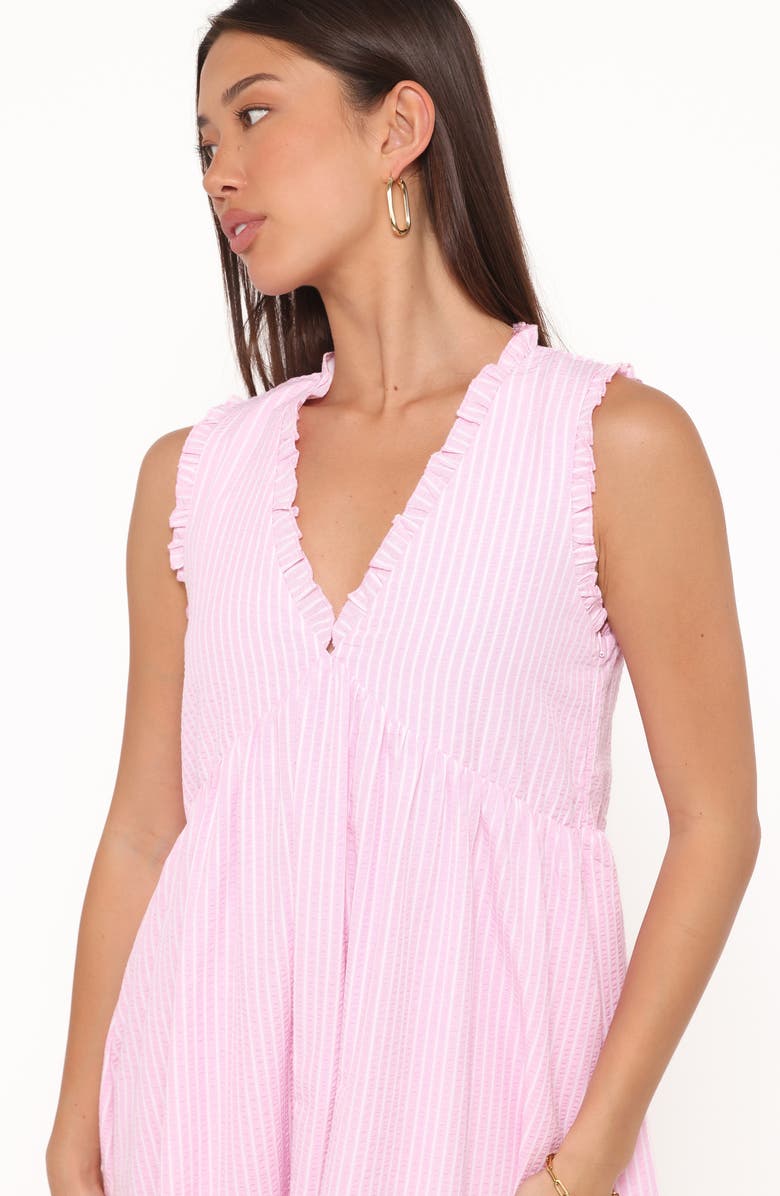 Petal & Pup Kalan Ruffle Trim Maxi Dress, Alternate, color, 