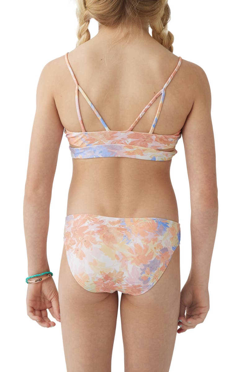 O'Neill KIds' Wildflowers Two-Piece Swimsuit, Alternate, color, 