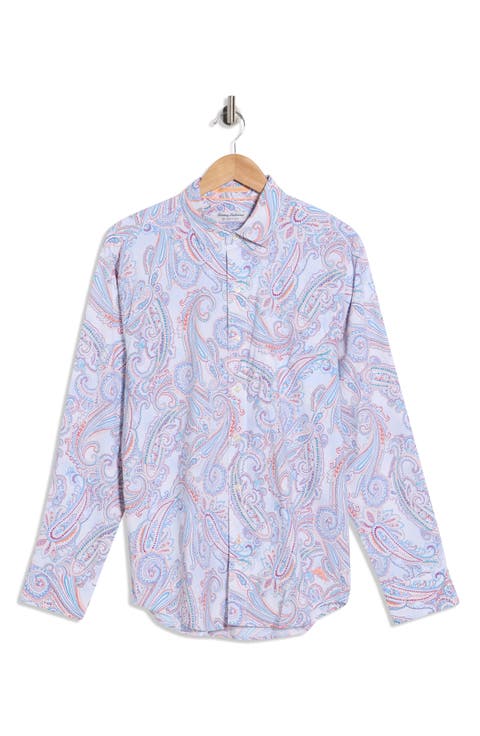 Siesta Key Paisley Tides Dress Shirt
