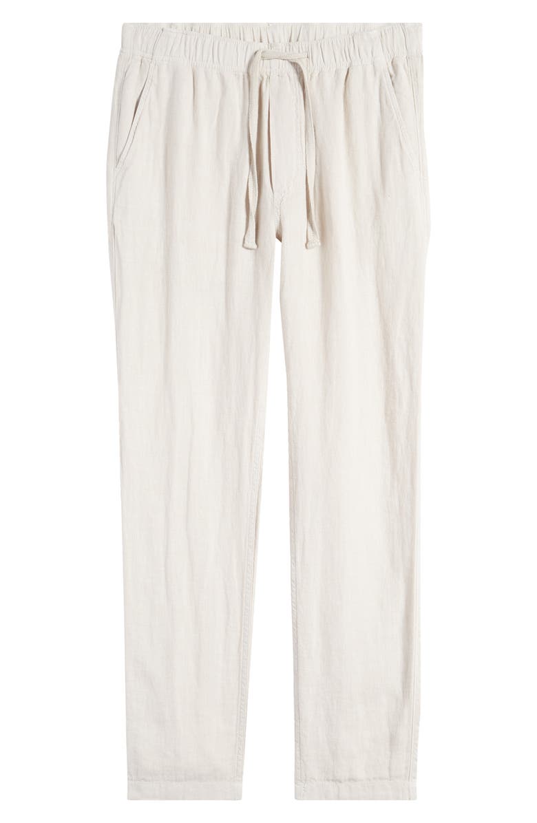 Faherty Linen Drawstring Pants, Alternate, color, Weathered Sand