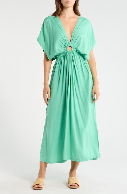 Ring Cover-Up Maxi Dress