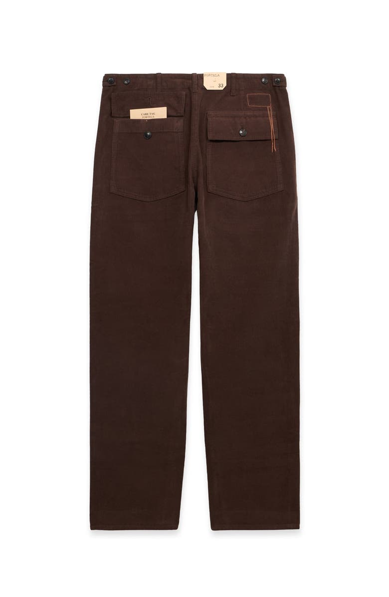 Fortela Newfatigue Corduroy Fatigue Trousers, Alternate, color, Brown