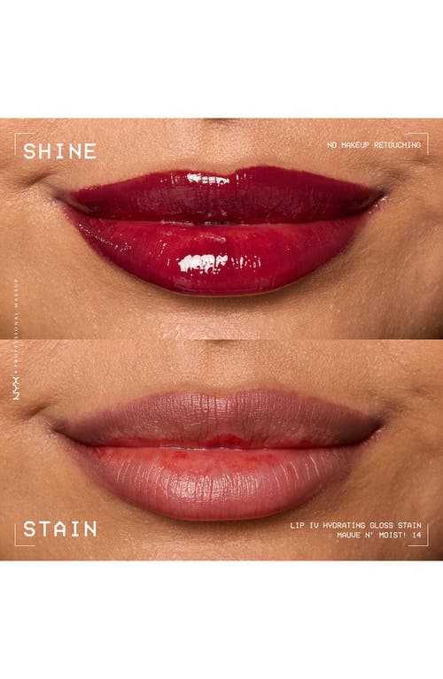 Nyx Professional Makeup Lip I.v. Hydrating Lip Gloss Stain