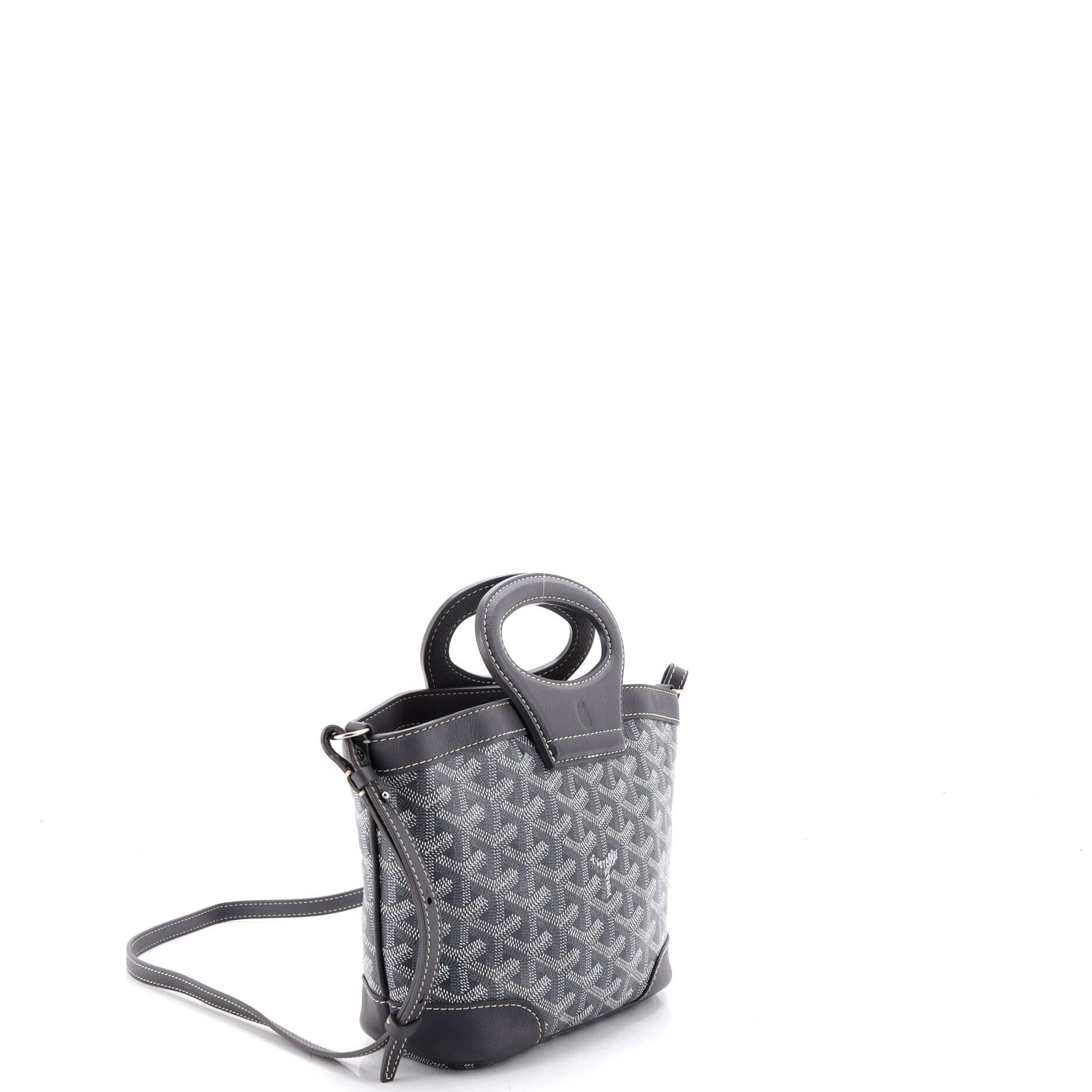 Beluga Bag Coated Canvas Mini, Alternate, color, Grey