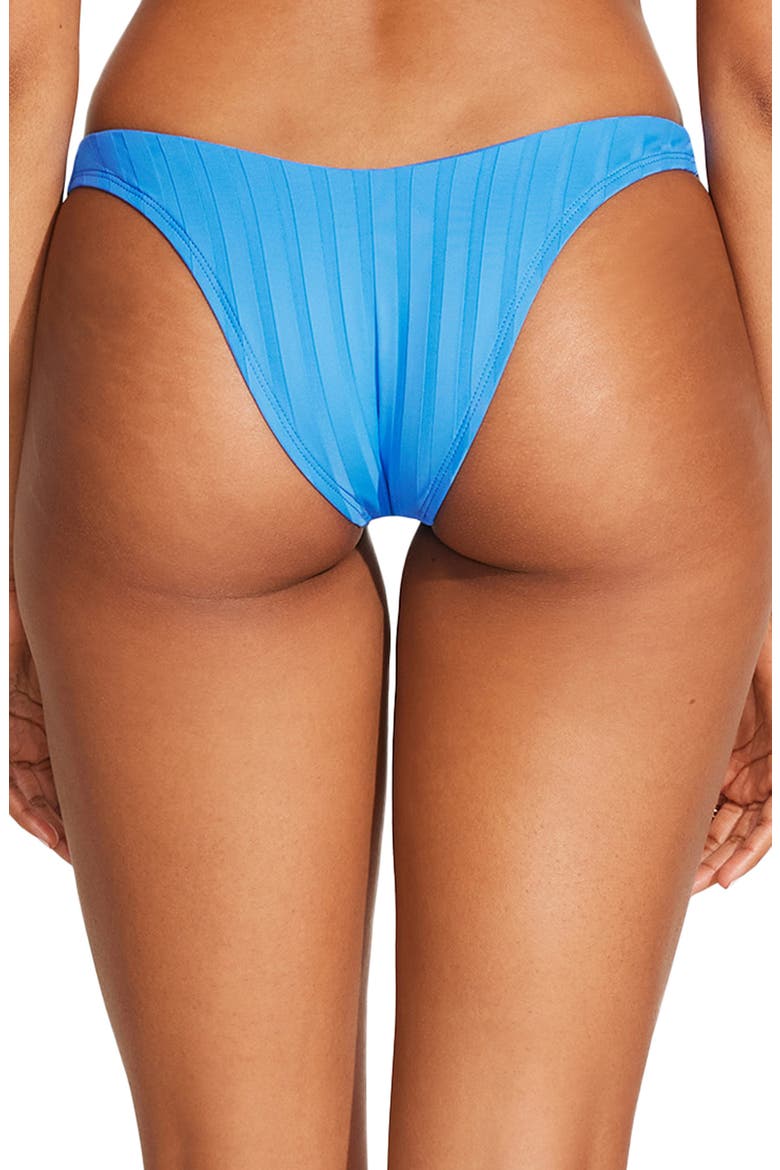 California High Leg Bikini Bottoms, Alternate, color, DREAM BLUE SUPERIB