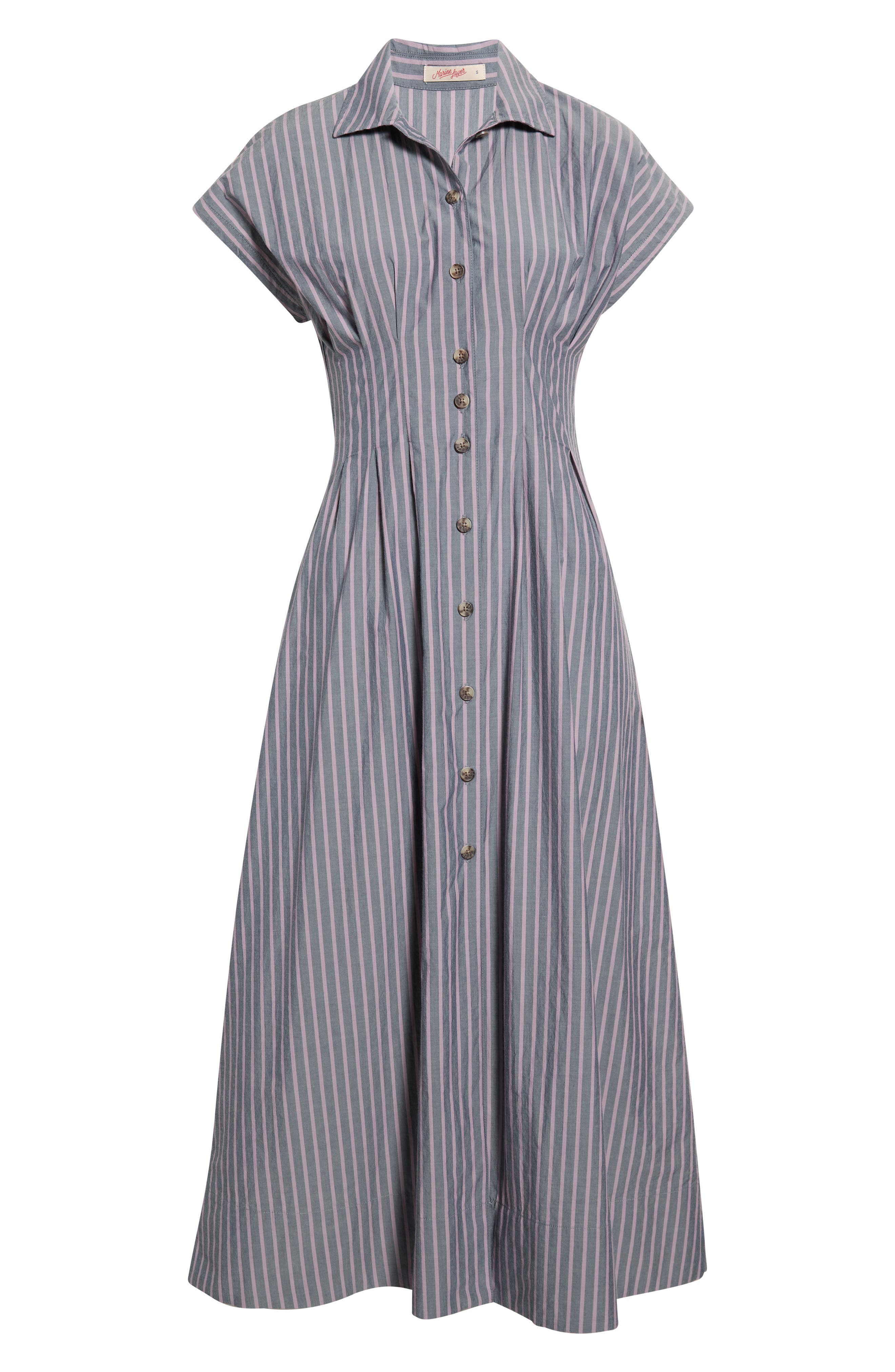 selected NAVY/ LILAC STRIPE