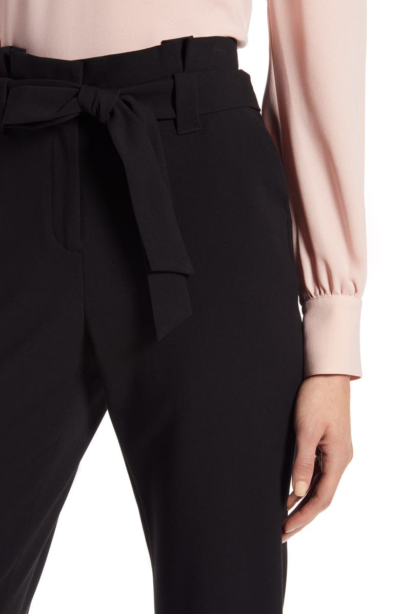 Halogen<sup>®</sup> Paperbag Waist Twill Pants, Alternate, color, 