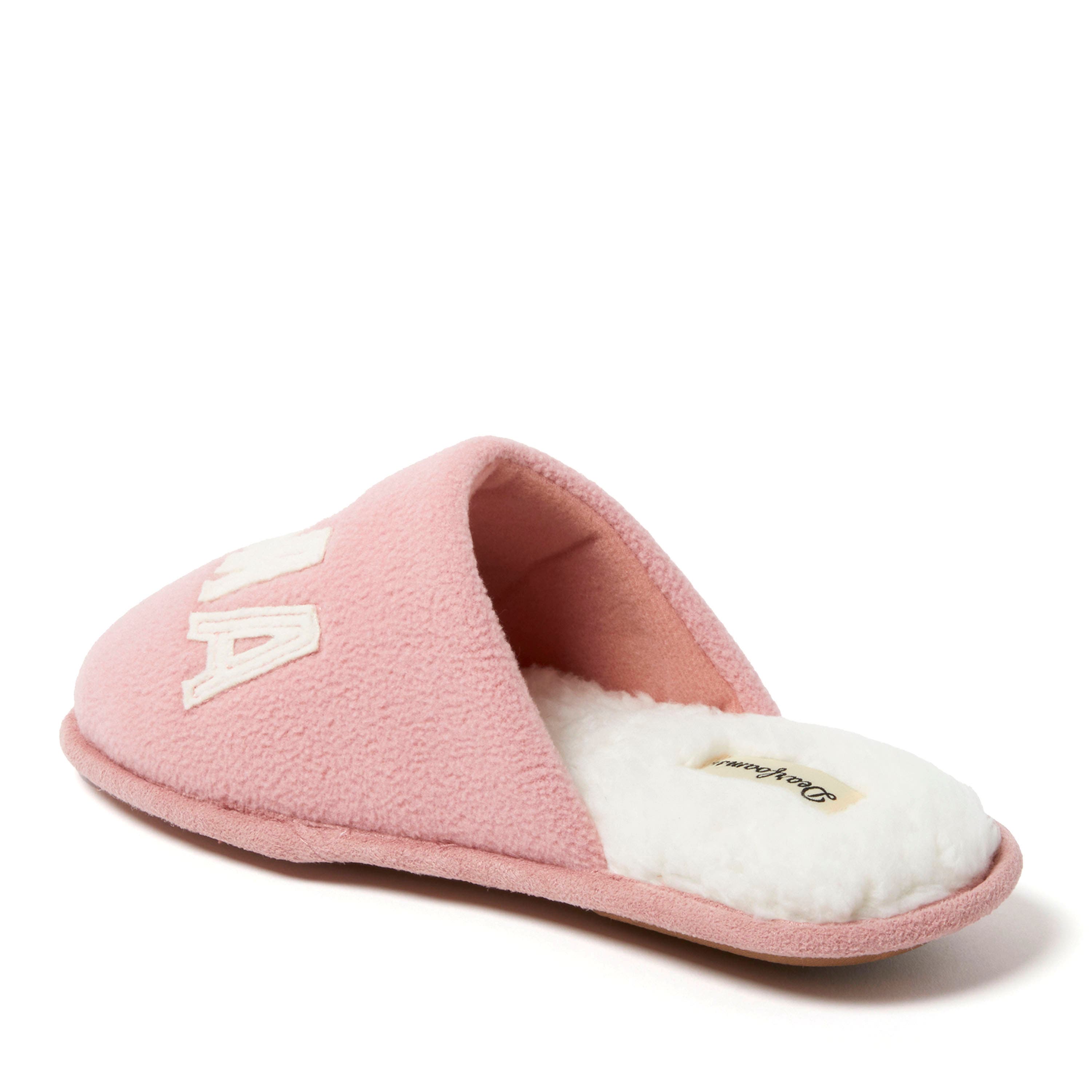 Carley Mama Bear Mom Scuff Slipper, Alternate, color, Blush