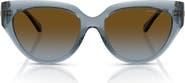 Michael Kors 55mm Gradient Cat Eye Sunglasses