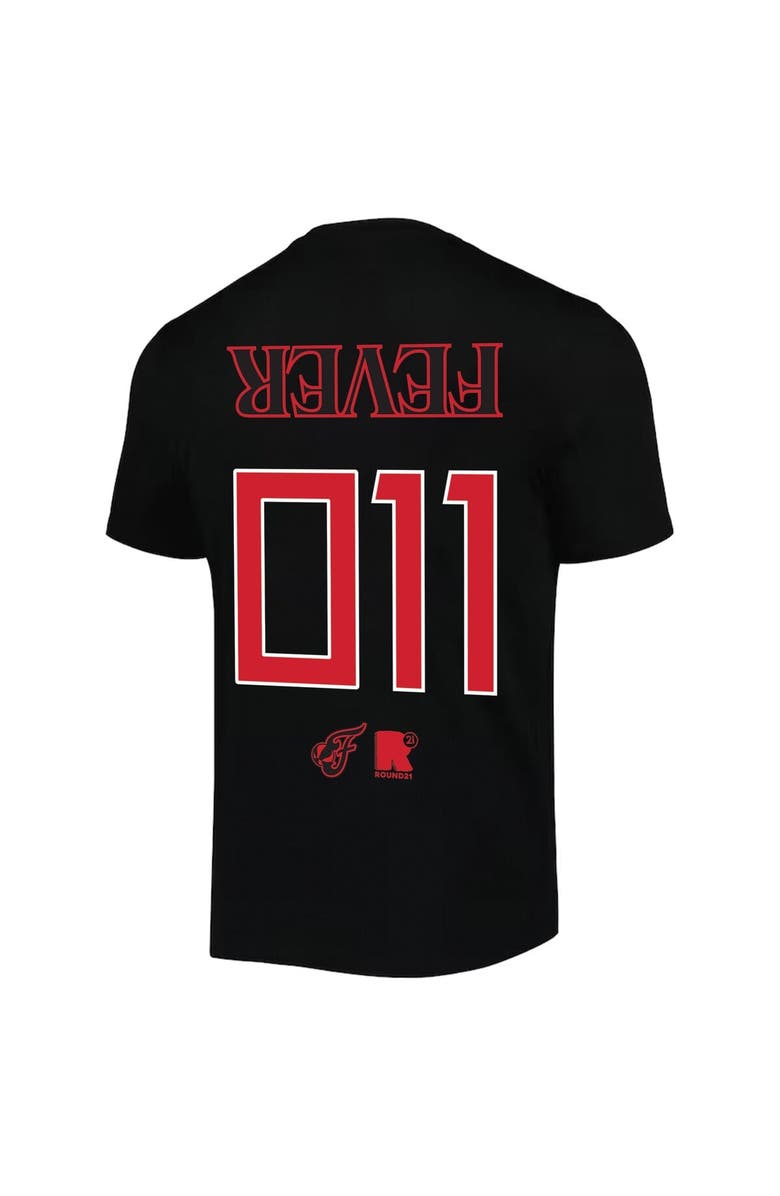 round21 Unisex round21 Black Indiana Fever Stranger Things Premium Relaxed T-Shirt, Alternate, color, Black