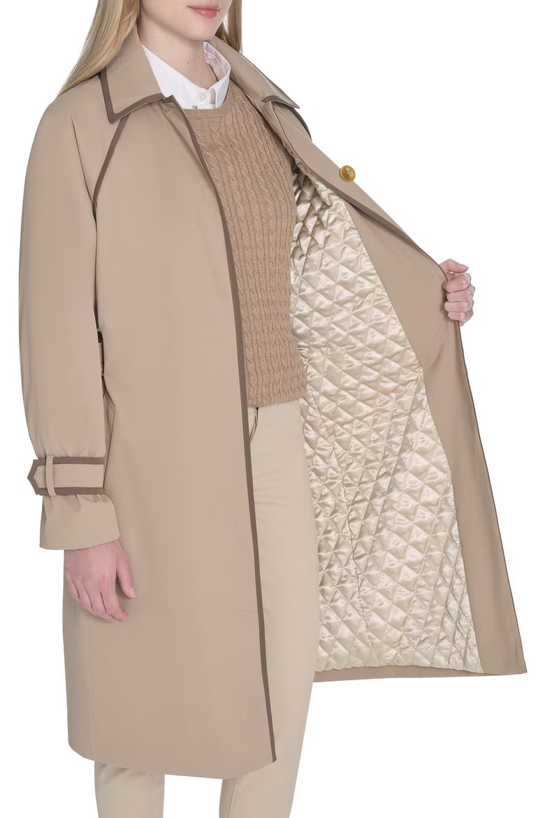 Water Resistant Twill Coat, Alternate, color, SAND