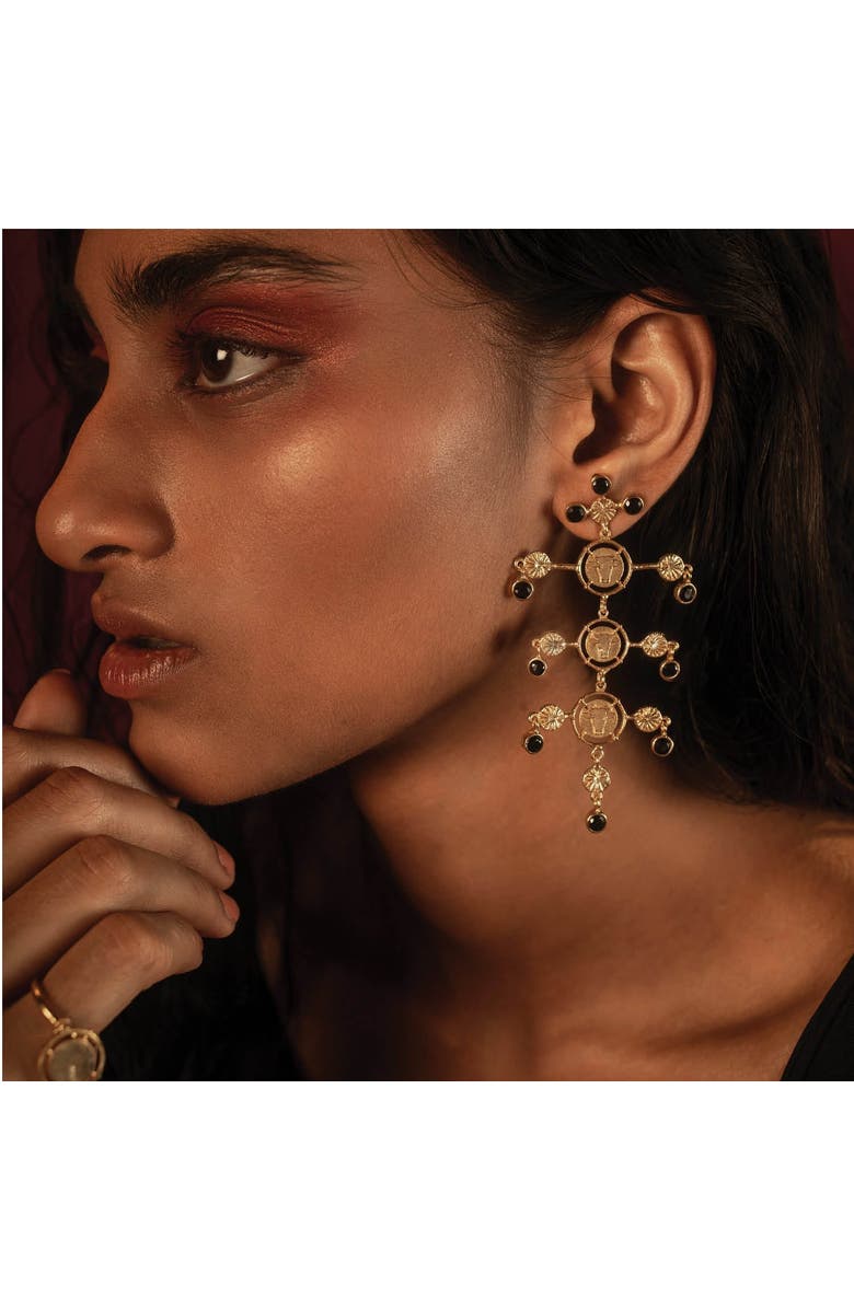 Dhwani Bhansal INKA CHANDELIERS, Alternate, color, Gold Plated