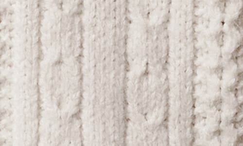 Do By Dee Ocleppo Cassia Fringe Cable Sweater In Brown