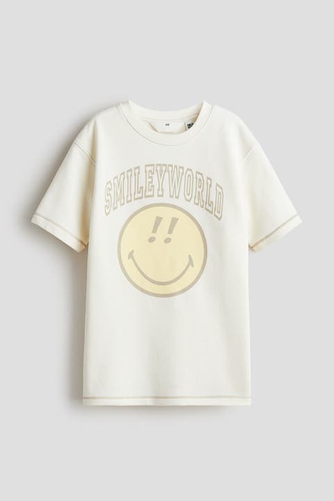 Print-motif T-shirt