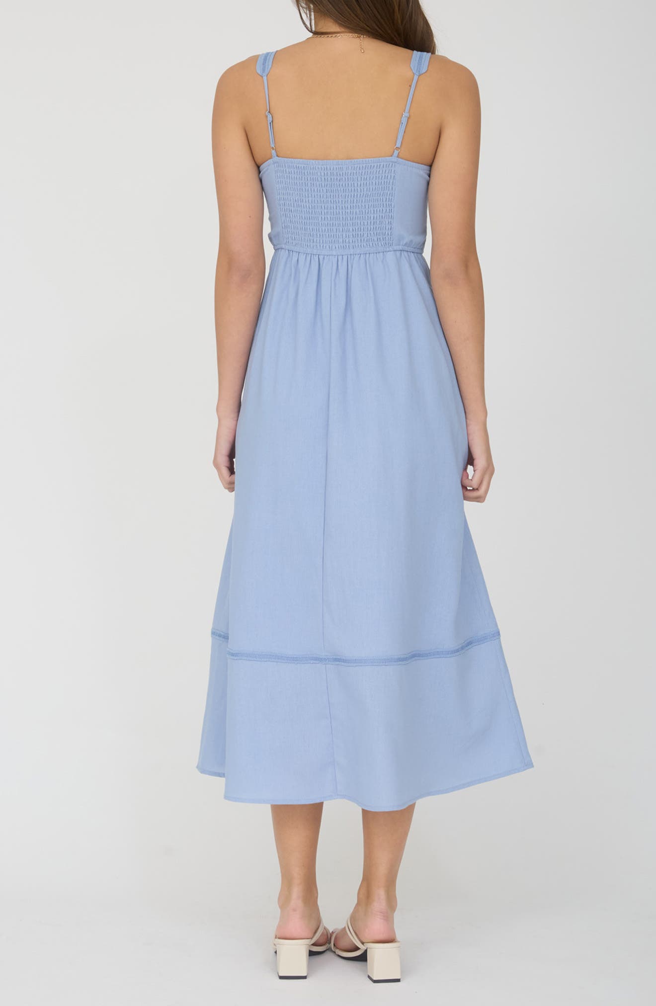 Square Neck Midi Dress - image 4