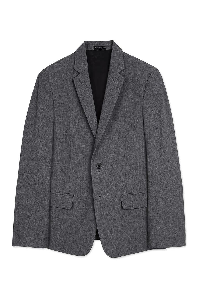 Kids' Infinite Stretch Suit Separate Jacket, Main, color, 022 OXFORD GREY HE
