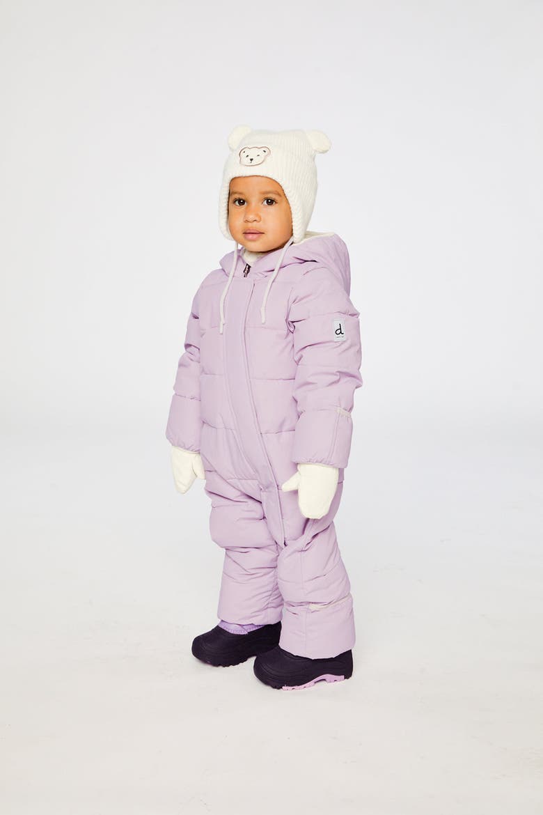 Girl Cloud PrimaLoft Car Seat One Piece Snowsuit, Alternate, color, Lavender