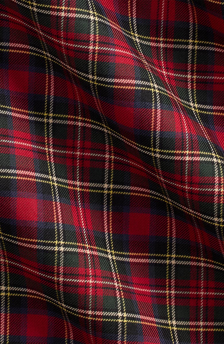 Polo Ralph Lauren Classic Fit Plaid Cotton Twill Button-Up Shirt, Alternate, color, Red Green Multi