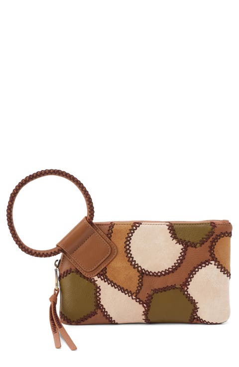 Sable Leather Wristlet