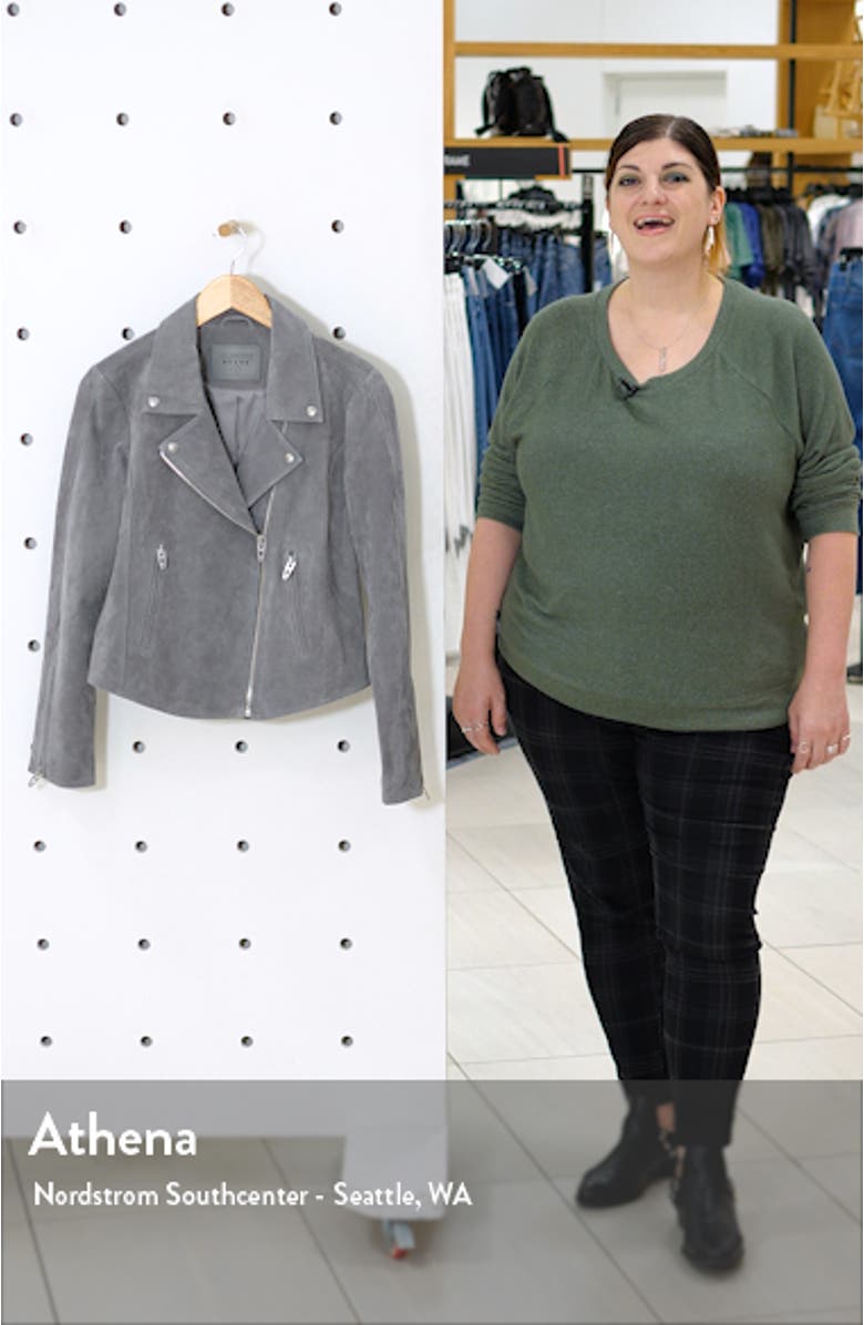 Next Level Suede Moto Jacket, sales video thumbnail