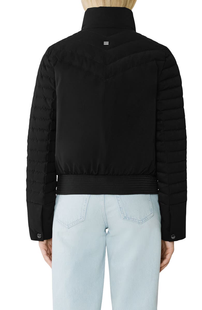 Soia & Kyo Isabella Water Repellent 700 Fill Power Down Bomber Puffer Coat, Alternate, color, Black